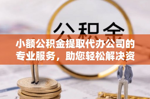峡江小额公积金提取代办公司的专业服务，助您轻松解决资金难题