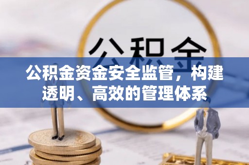 峡江公积金资金安全监管，构建透明、高效的管理体系