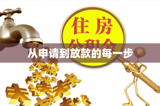 峡江从申请到放款的每一步