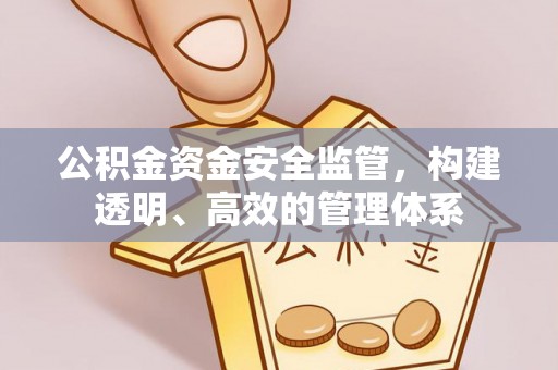 峡江公积金资金安全监管，构建透明、高效的管理体系