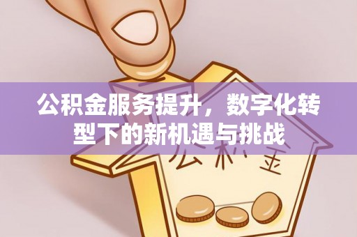 峡江公积金服务提升，数字化转型下的新机遇与挑战