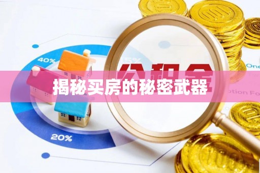 峡江揭秘买房的秘密武器