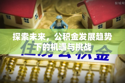 峡江探索未来，公积金发展趋势下的机遇与挑战
