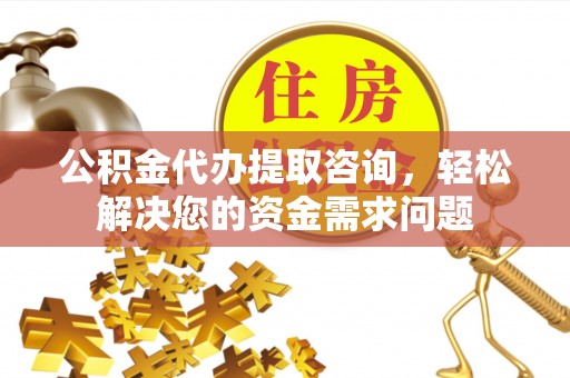 峡江公积金代办提取咨询，轻松解决您的资金需求问题