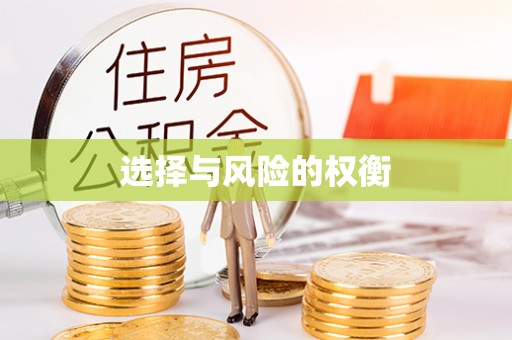 峡江选择与风险的权衡