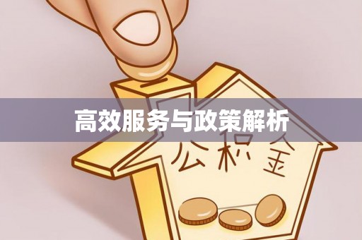 峡江高效服务与政策解析