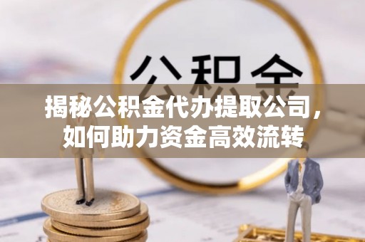 峡江揭秘公积金代办提取公司，如何助力资金高效流转