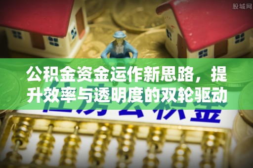 峡江公积金资金运作新思路，提升效率与透明度的双轮驱动