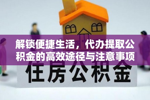 峡江解锁便捷生活，代办提取公积金的高效途径与注意事项