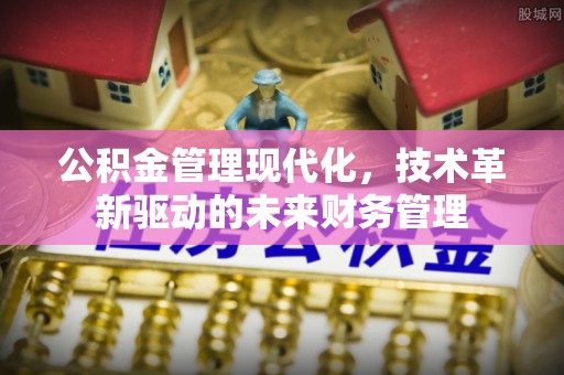 峡江公积金管理现代化，技术革新驱动的未来财务管理