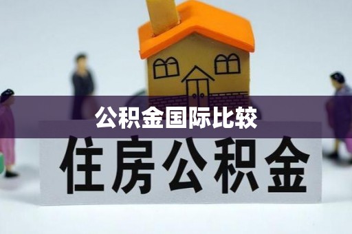 峡江公积金国际比较